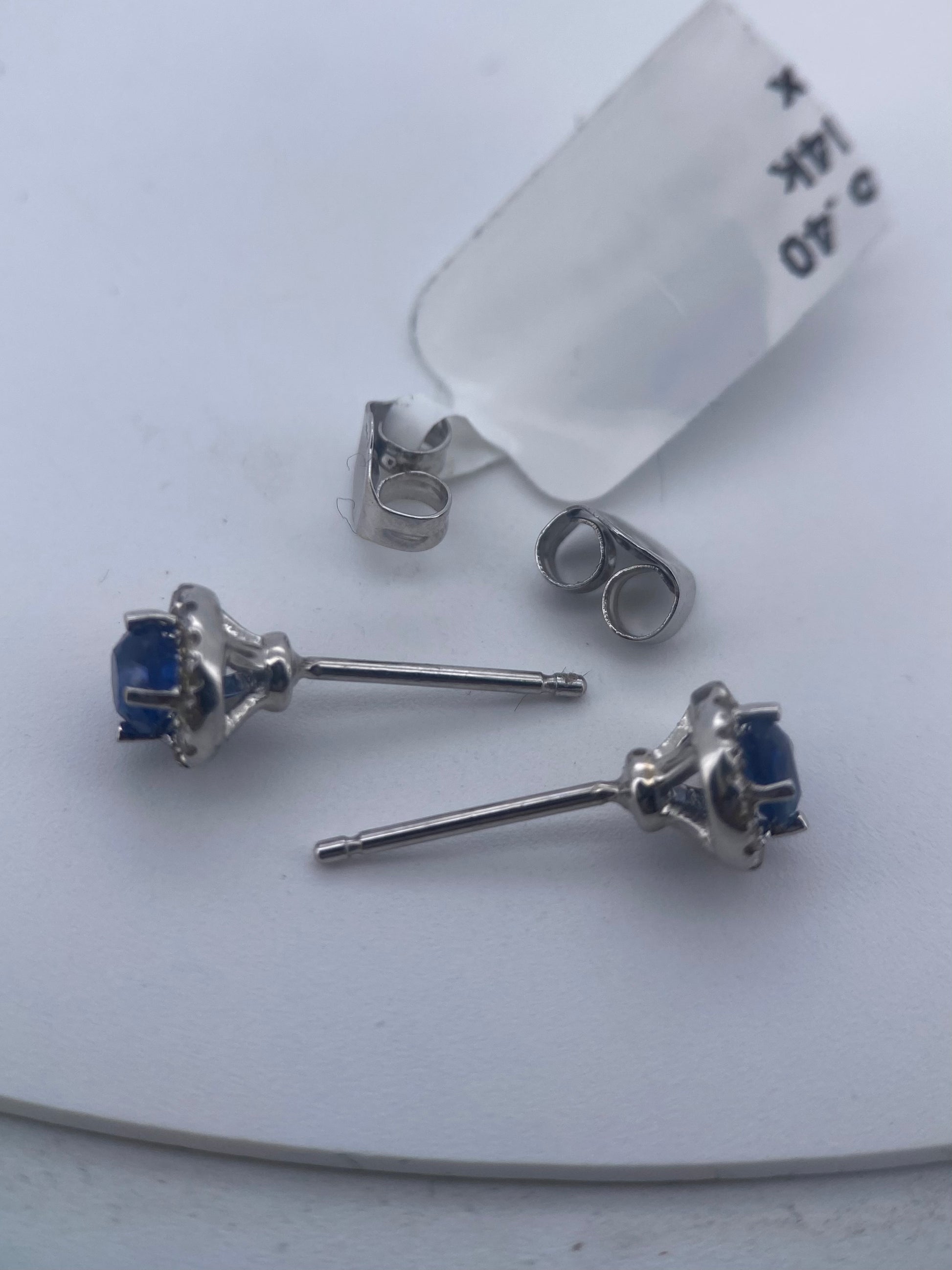 Broquel 0.15z+0.10c\u Oro 14k Blanco