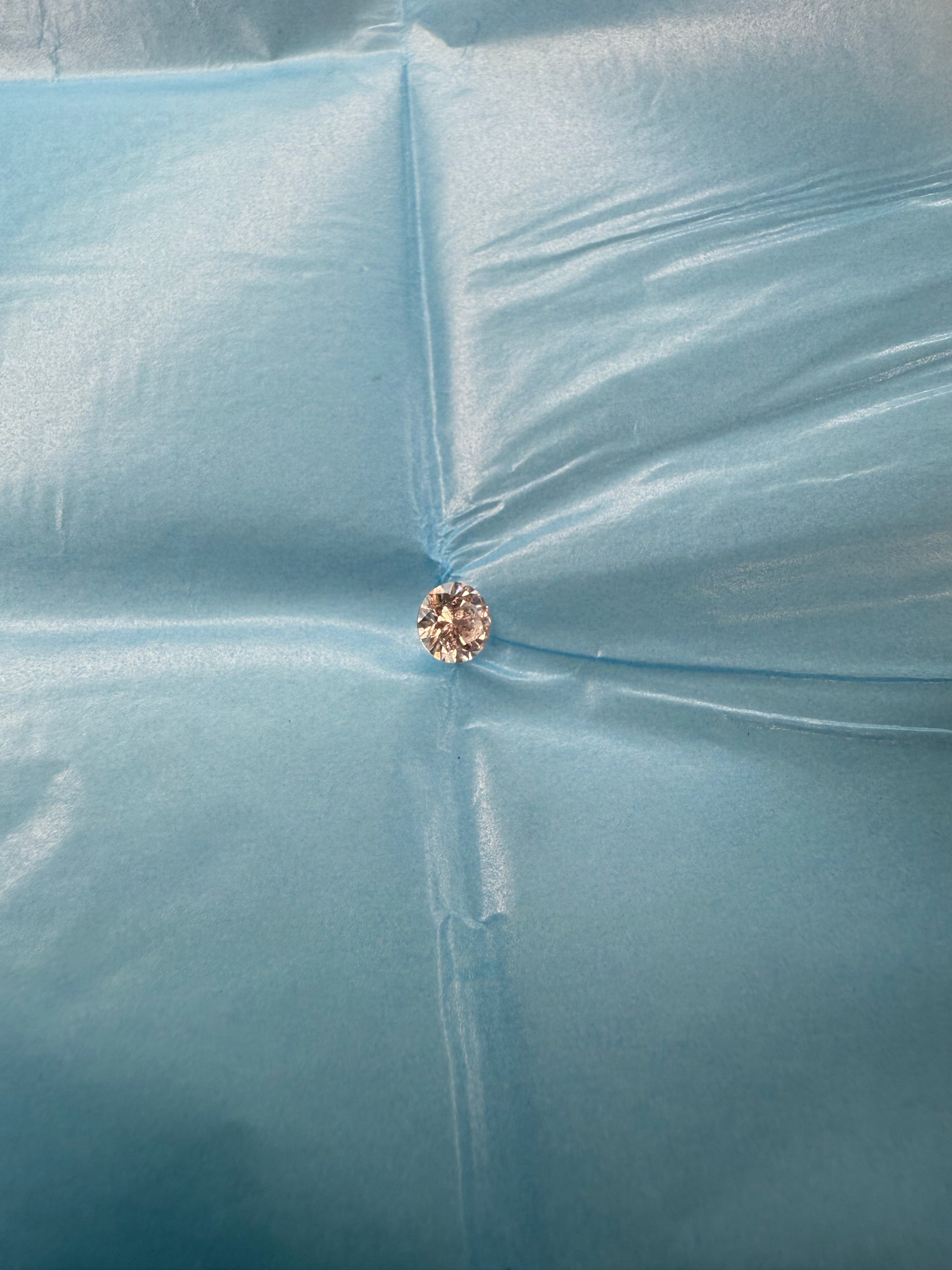 Redondo 0.51ct Diamante GIA