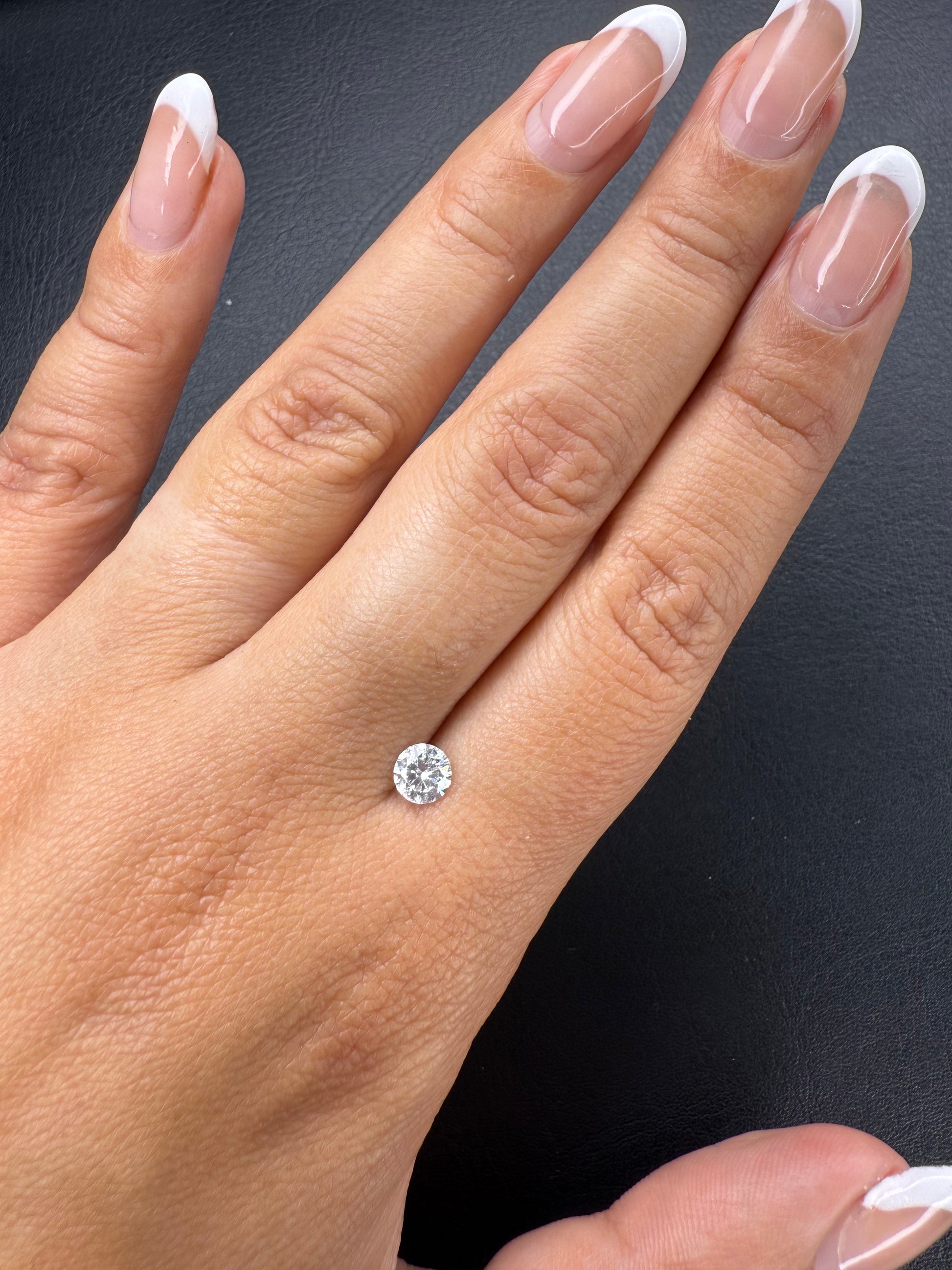 Redondo 0.51ct Diamante GIA