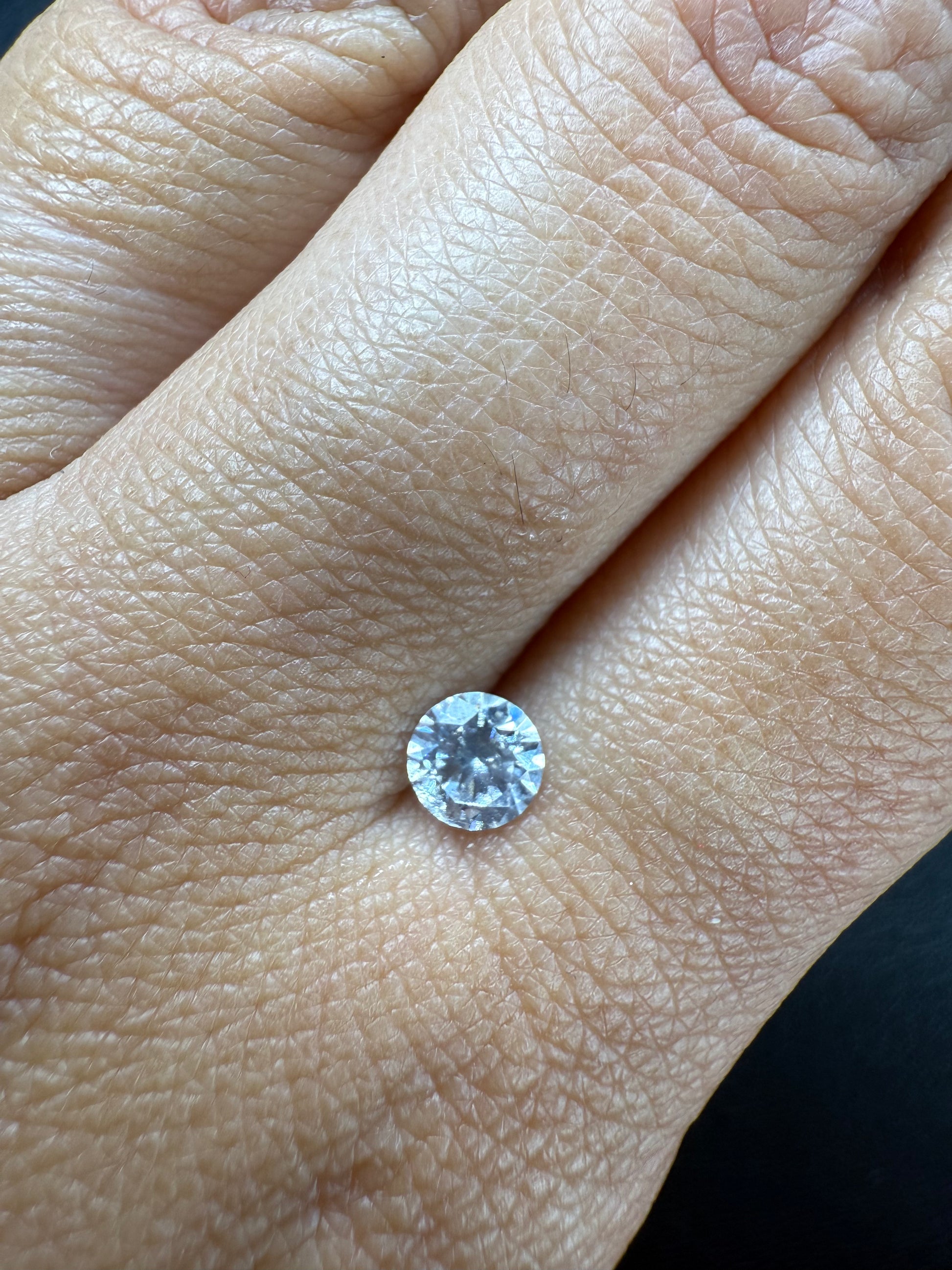 Redondo 0.51ct Diamante GIA