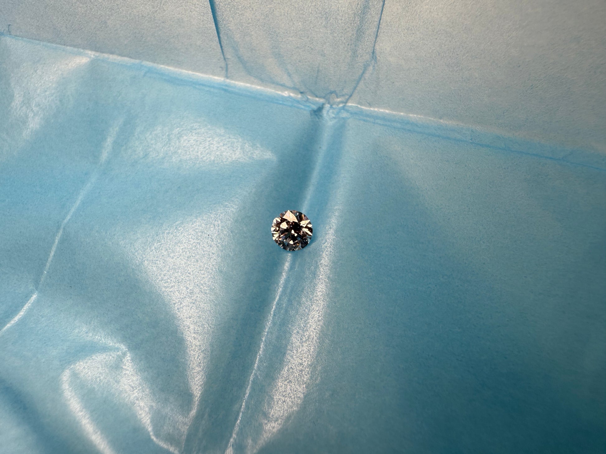 Redondo 0.37ct Diamante GIA