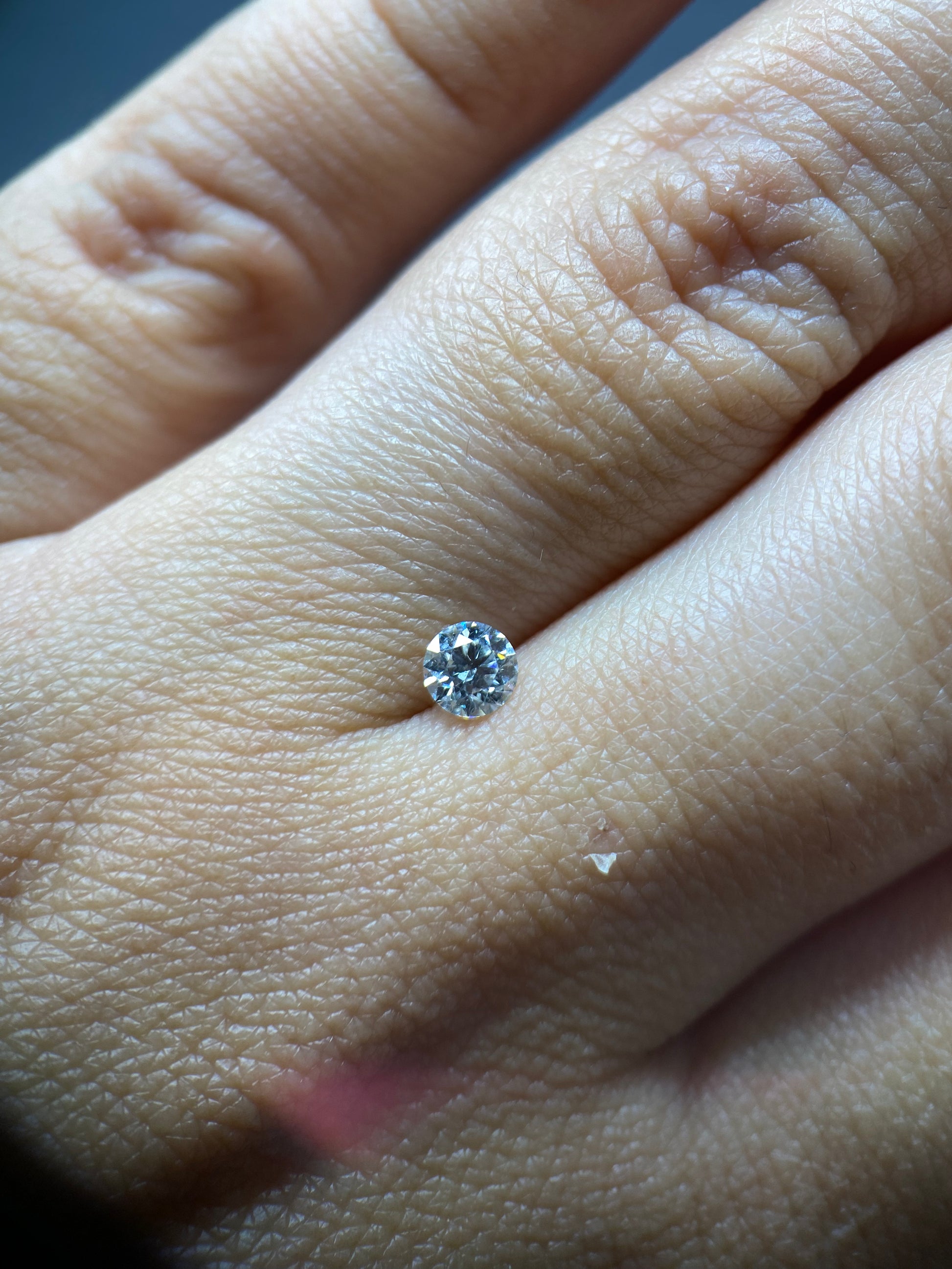 Redondo 0.30ct Diamante GIA