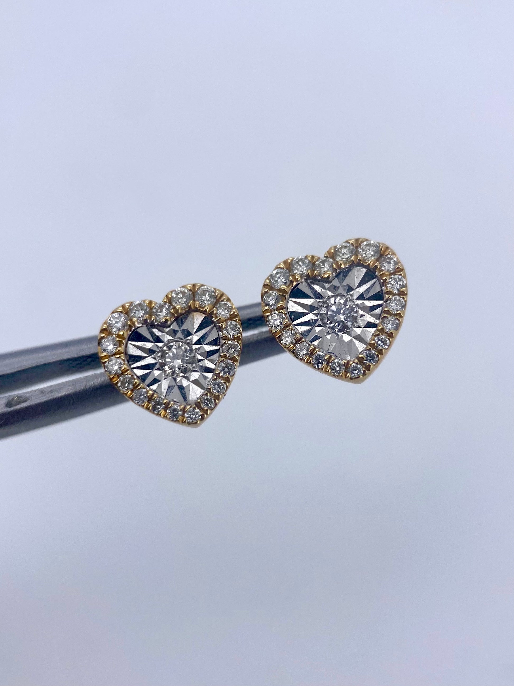 Broquel 0.20ct Oro 14k Amarillo