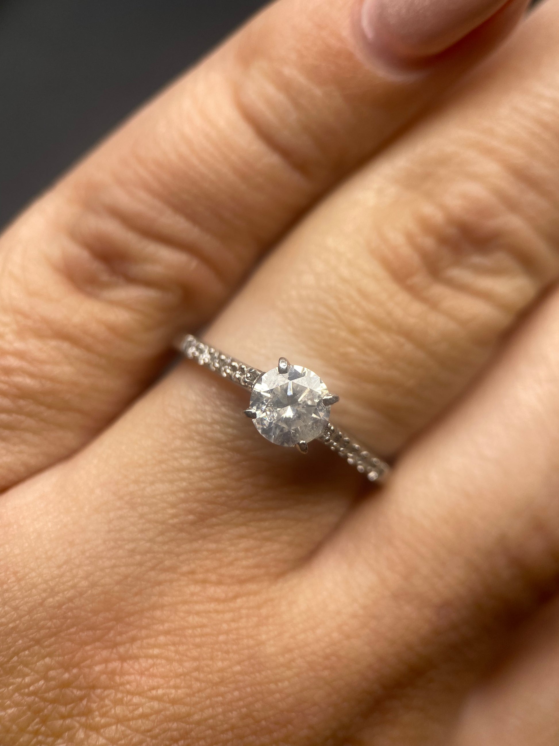 Redondo 0.72ct Diamante GIA OF1498