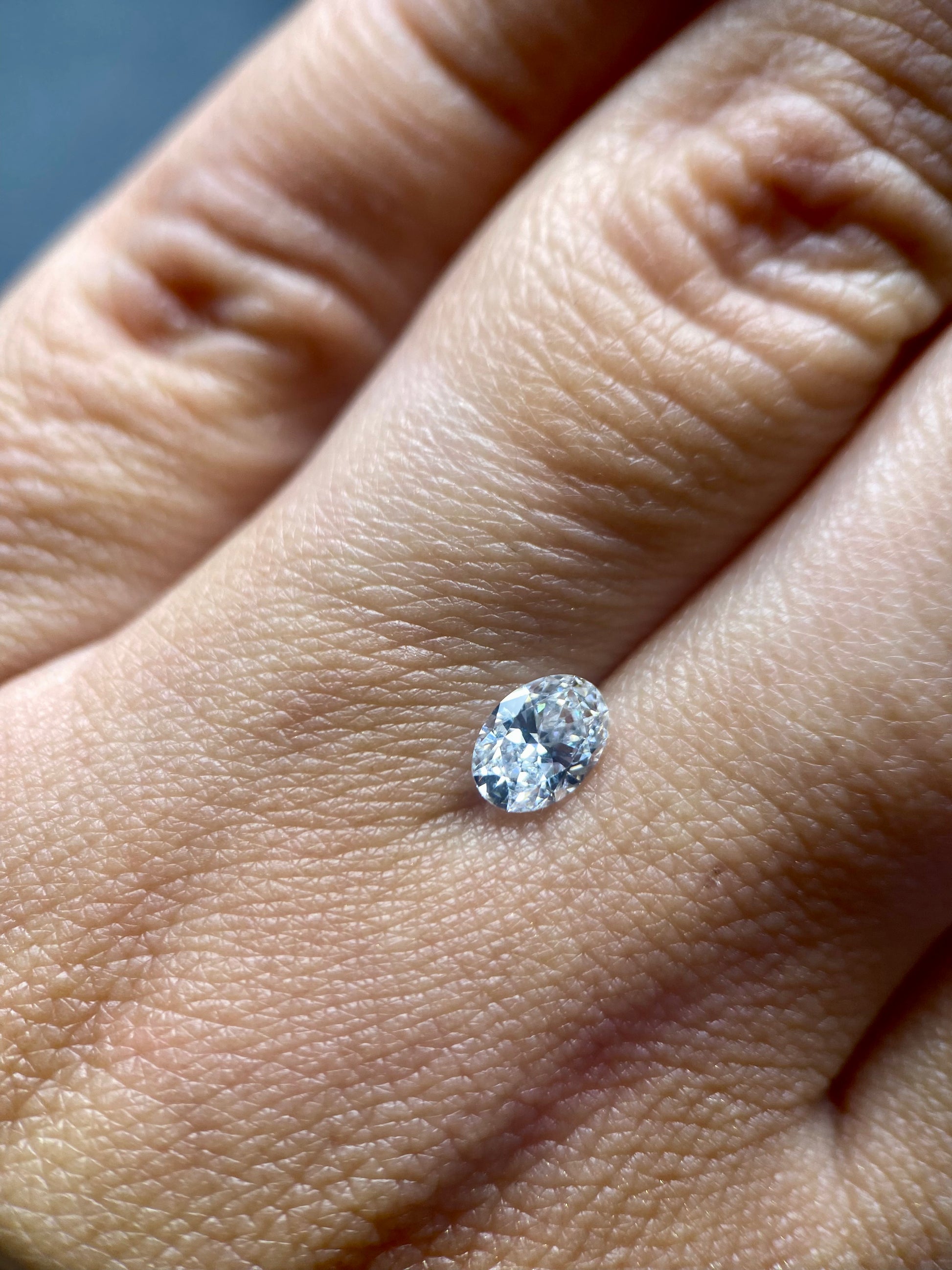 Oval 0.56ct Diamante GIA
